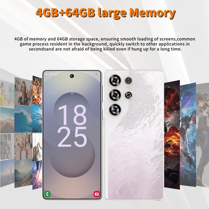 S25 Ultra 6.6 inch Smartphone built in pen, 3+32GB,Android 8.1,4G Network Dual SIM — view 2