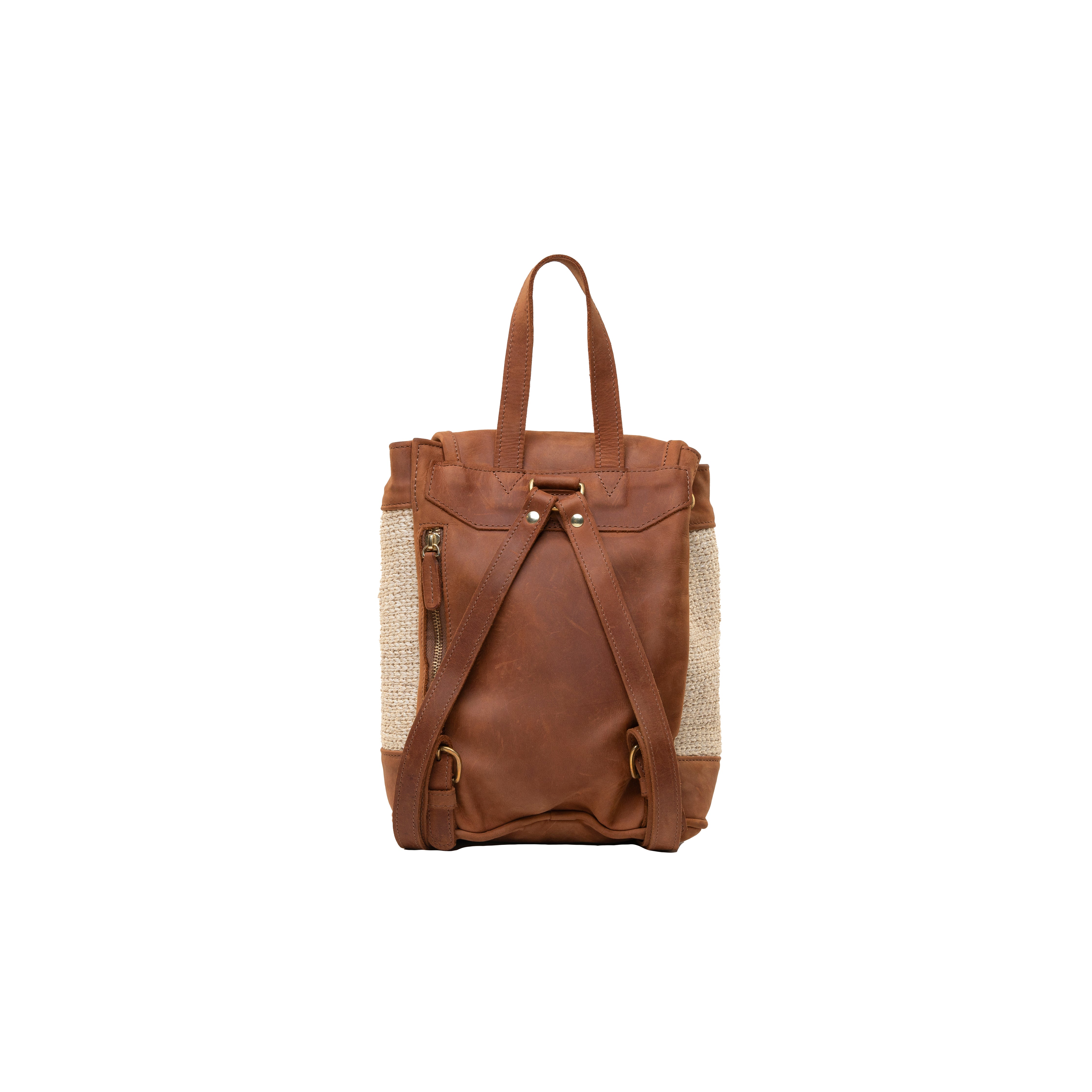 Sisal Woven Cecilia Backpack — view 2