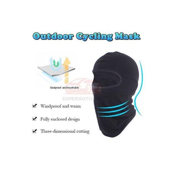 Ski Mask Balaclava Face Mask, Motorcycle Outdoor Premium Ninja Mask — view 2