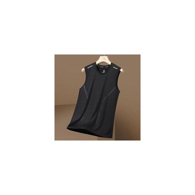 Sports Quick Dry Sleeveless T-Shirt for Men Summer Men Basketball Gym Clothing — view 2