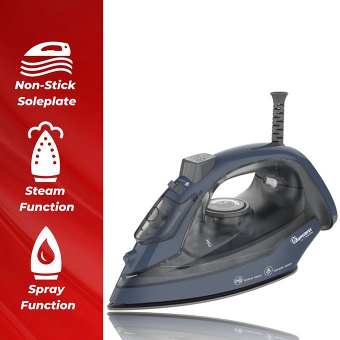 Steam Iron - Non Stick Sole Plate - RM/694 (1YR WRTY) — view 3
