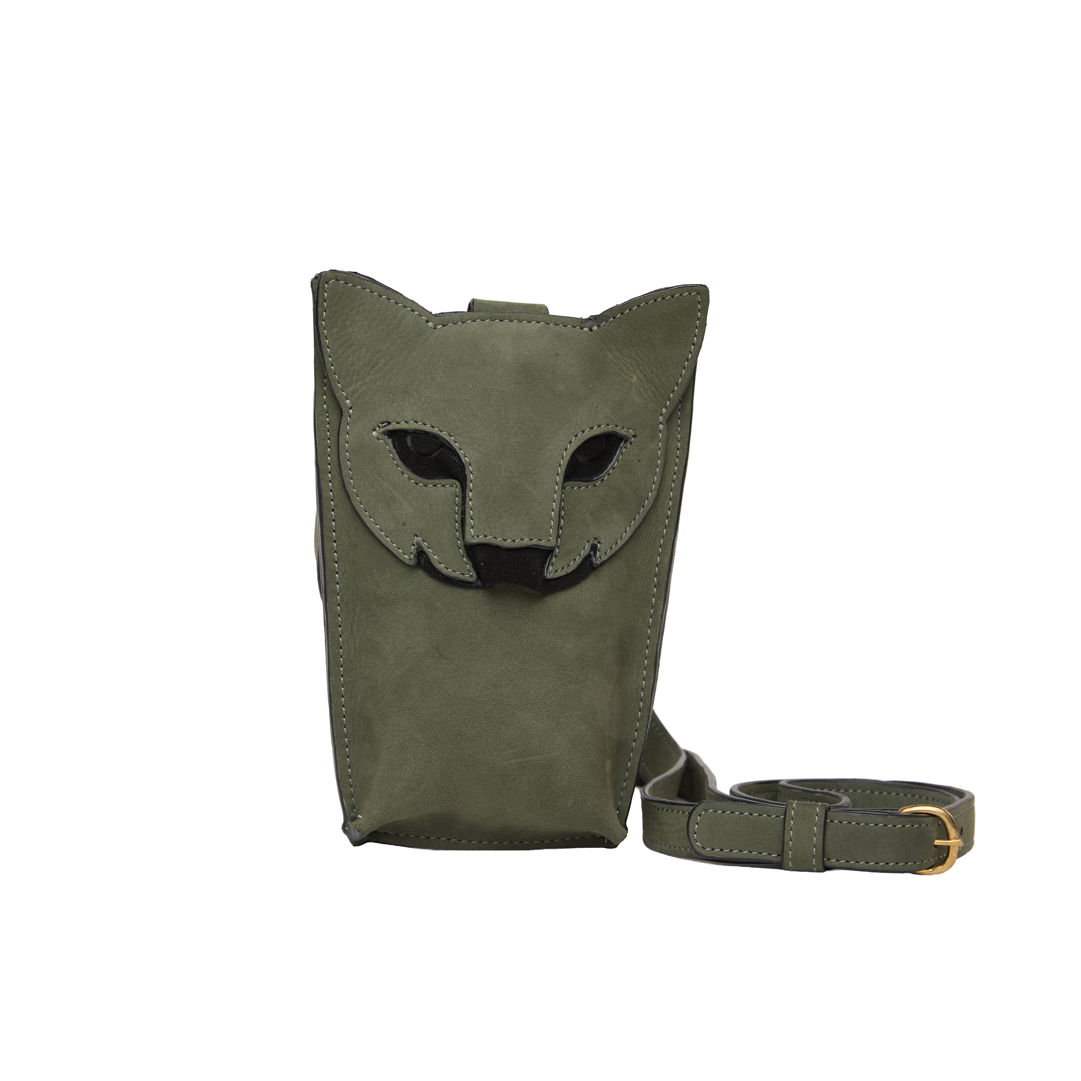 Suede Phone Purse Cheetah — view 2