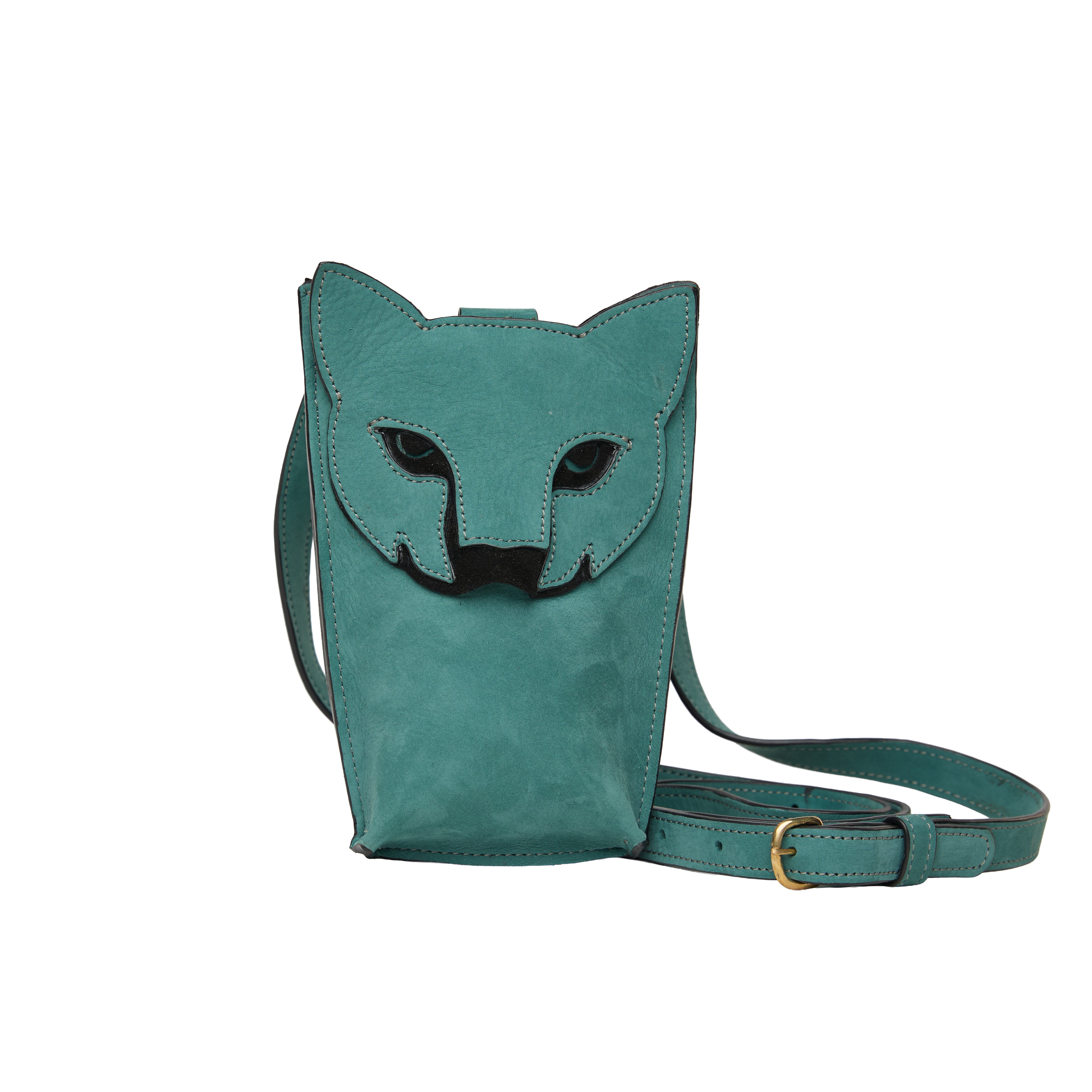 Suede Phone Purse Cheetah — view 3