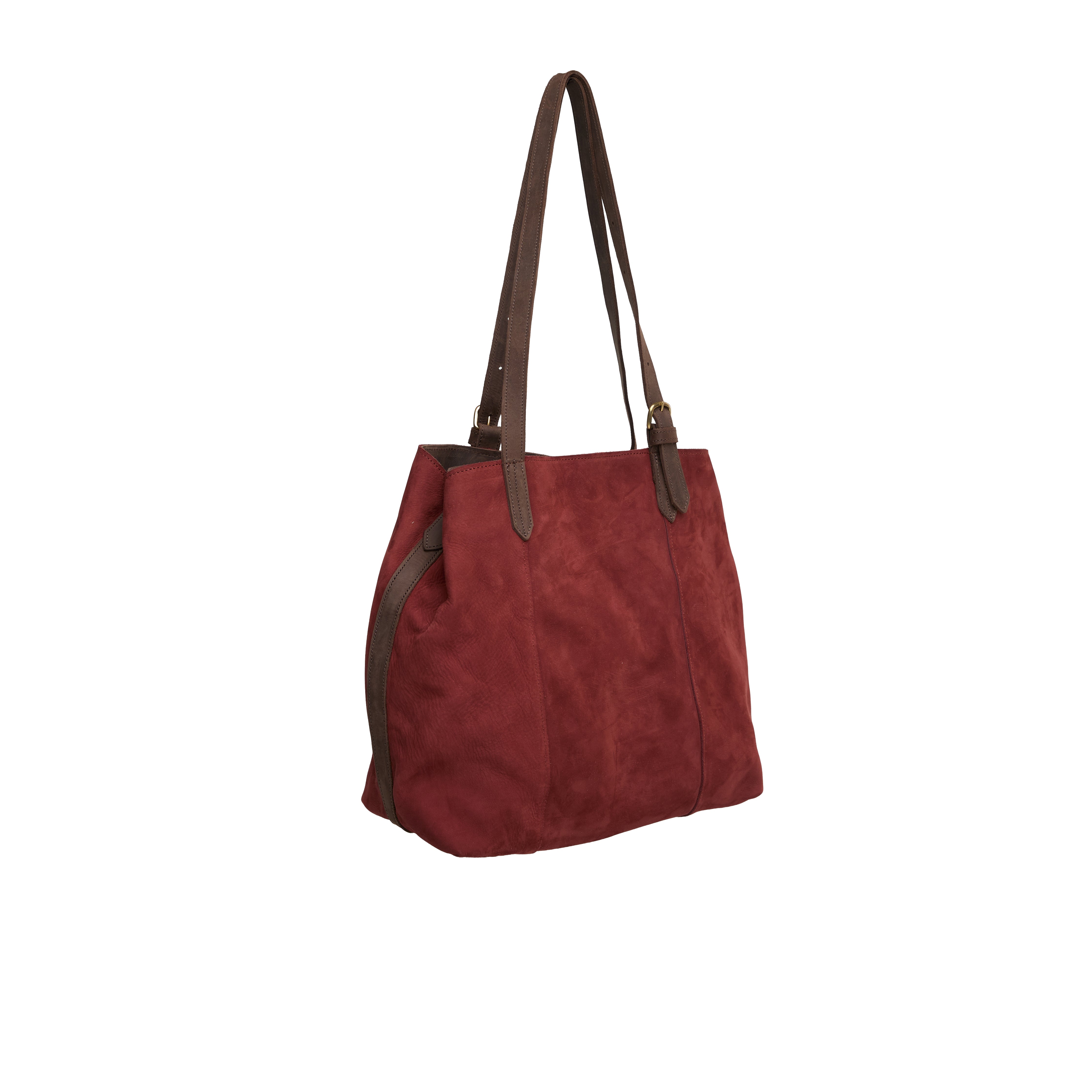 Suede Tote Plain — view 2