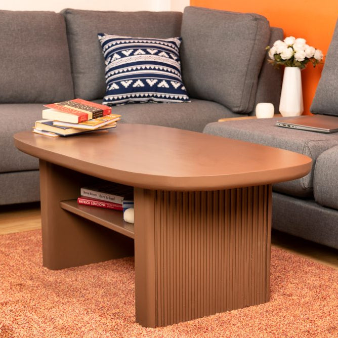 Thicky Legs Coffee Table [Cedar] — view 2