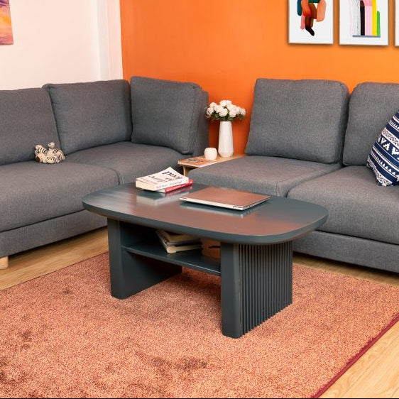Thicky Legs Coffee Table [Charcoal Black] — view 2