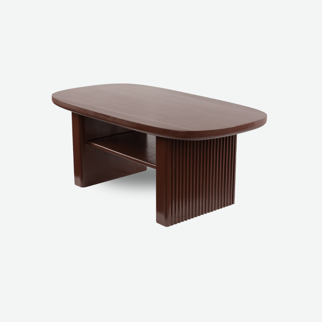 Thicky Legs Coffee Table [Kahawa Brown]