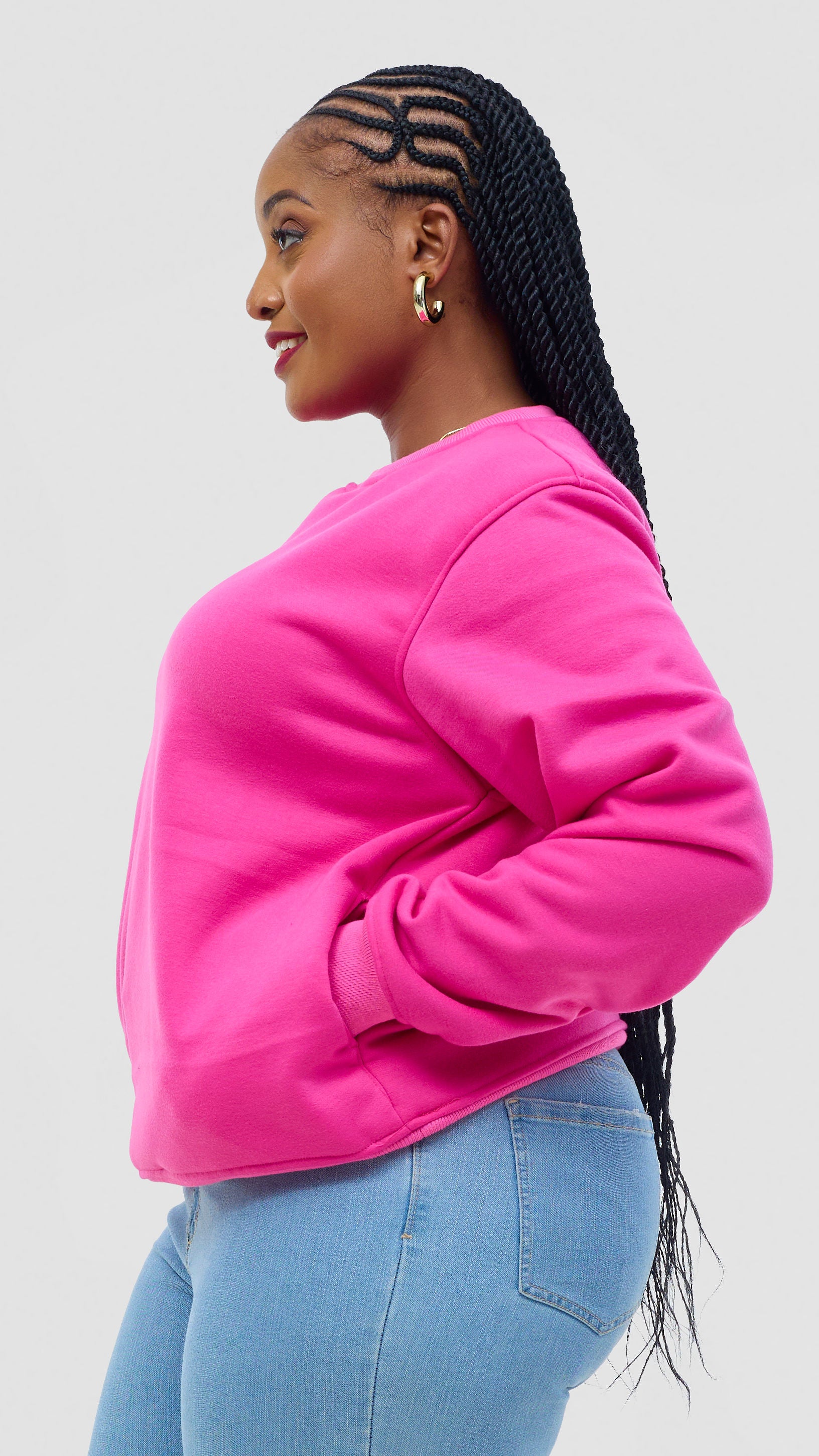 TimyT Urban Wear Signature Sweatshirt - Pink — view 2