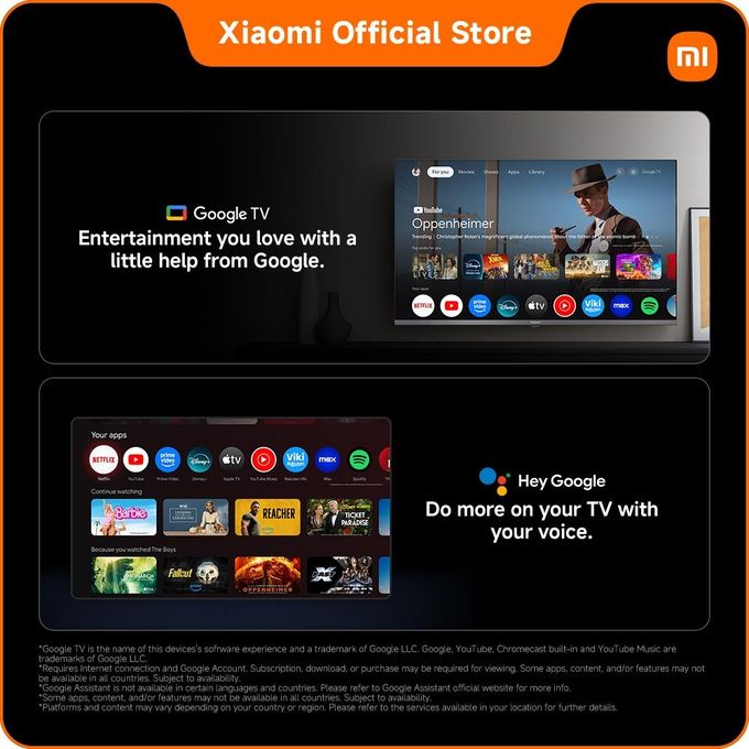 TV FHD 2026 43 Inch Smart Google TV 2Y warranty Dolby Audio Television DTS-X Premium — view 3