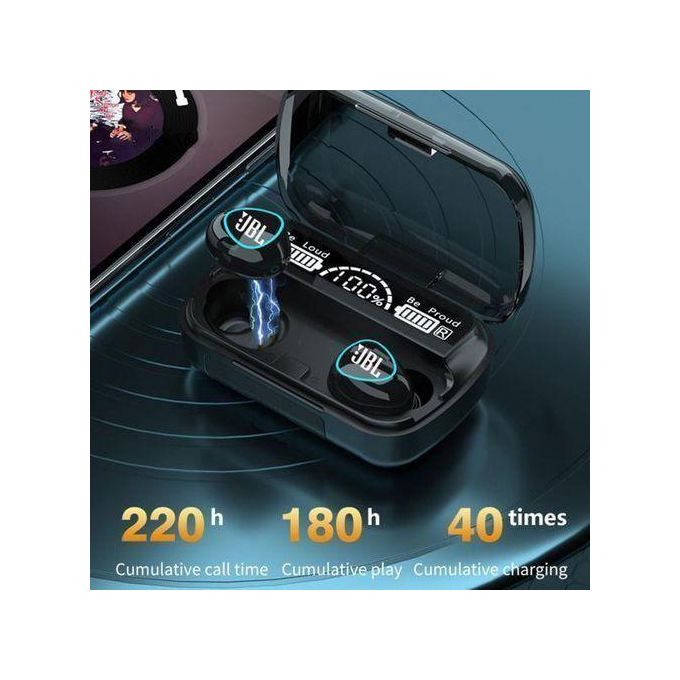 TWS Wireless Earbuds Bluetooth Earphone With Mic Headset M10 — view 2