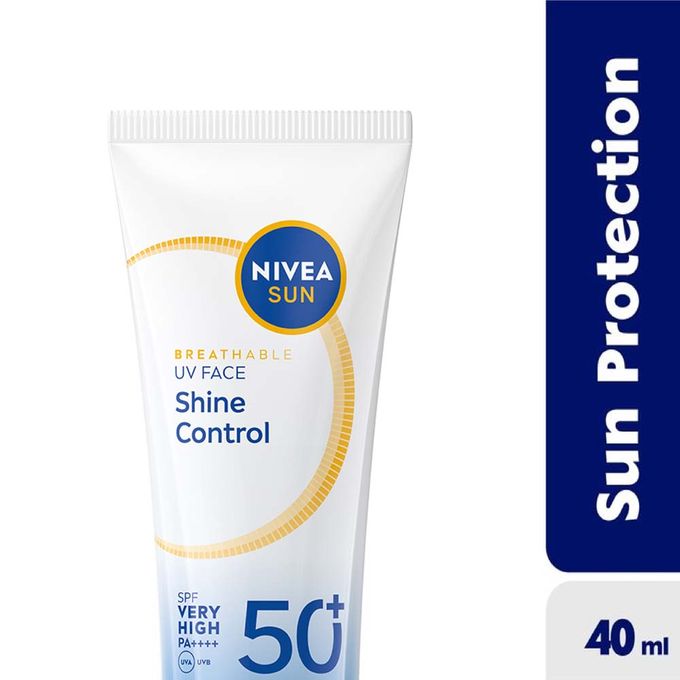 UV Sunscreen Face Shine Control Cream SPF 50 - 40ml.