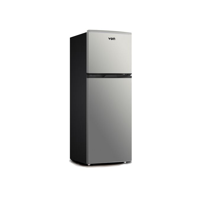 VART-19DHS Double Door Fridge 136L - Silver (1YR WRTY)