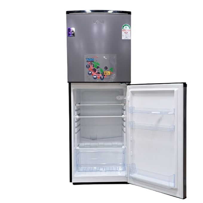 VRT-195DRHS Double Door Direct Cool Fridge - 195L, Dark Silver (1YR WRTY) — view 2
