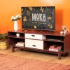 Wazi TV Stand (Earthy Brown) — view 2