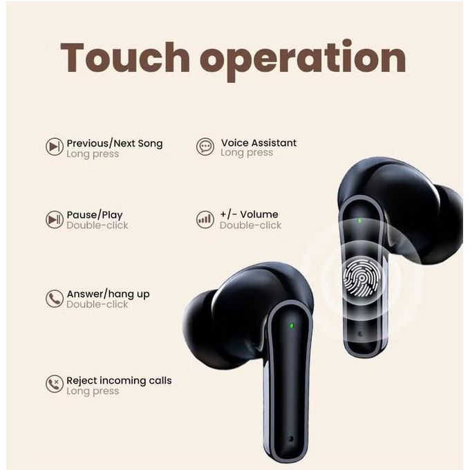 Wireless Bluetooth Earbuds with Charging Case, In Ear Eeadphones with Deep Bass — view 3