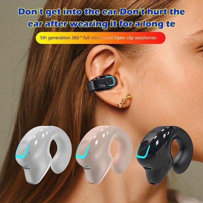 Wireless earbuds with long battery life, universal phone control, voice call noise