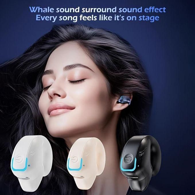 Wireless earbuds with long battery life, universal phone control, voice call noise — view 3