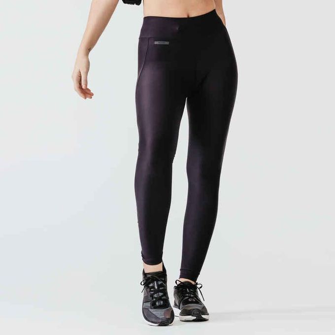 Women's Long Running Leggings Dry - Black